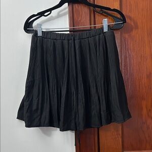 She + Sky Black Mini Skirt